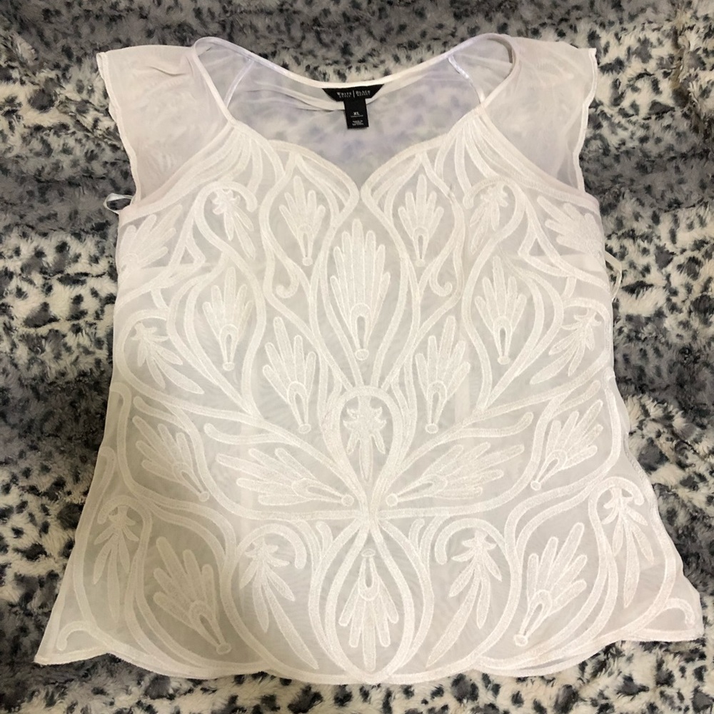 White House black market blouse